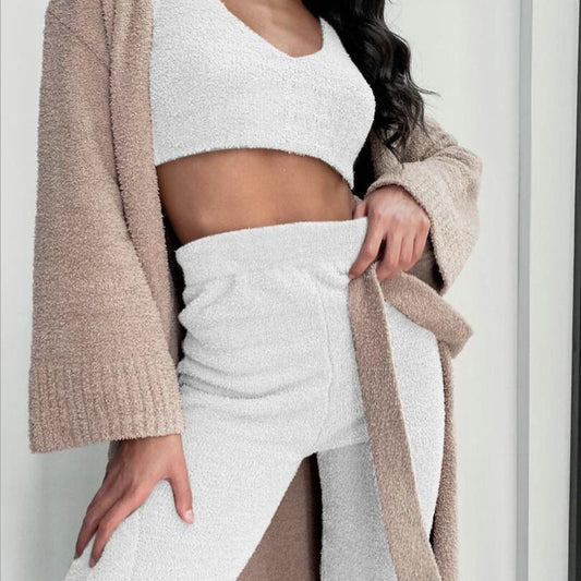 Women's fleece pajama set